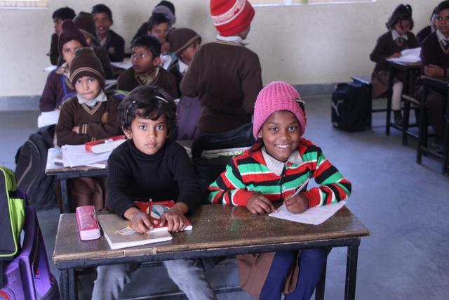 Classroom smiles