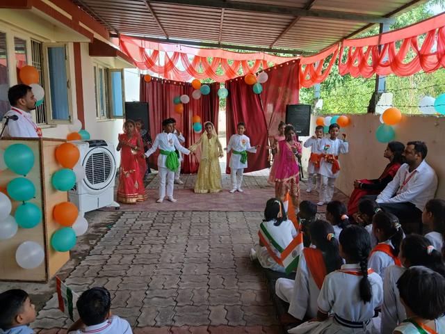 Cultural programme on stage