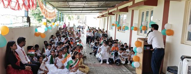 Audience at the celebration